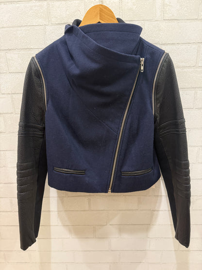 YIGAL AZROUEL Leather Inserts Top/ M-6