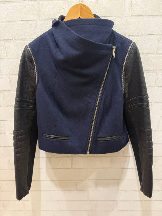 YIGAL AZROUEL Leather Inserts Top/ M-6
