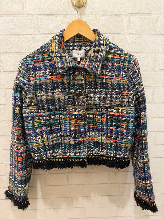 MILLY Short Tweed Jacket / S