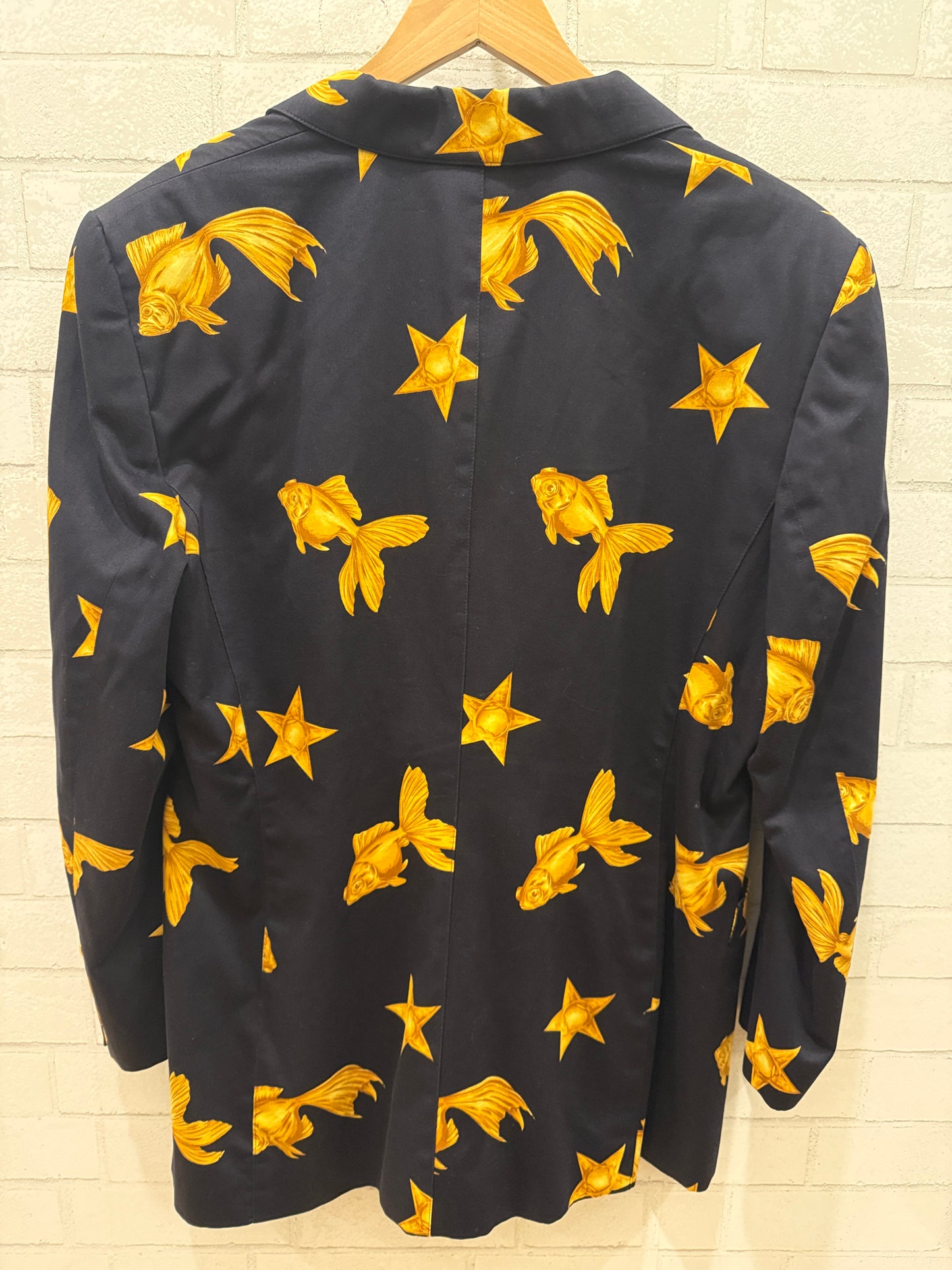 ESCADA  MARGARETHA LEY Goldfish Cotton Blazer/EU44-XL