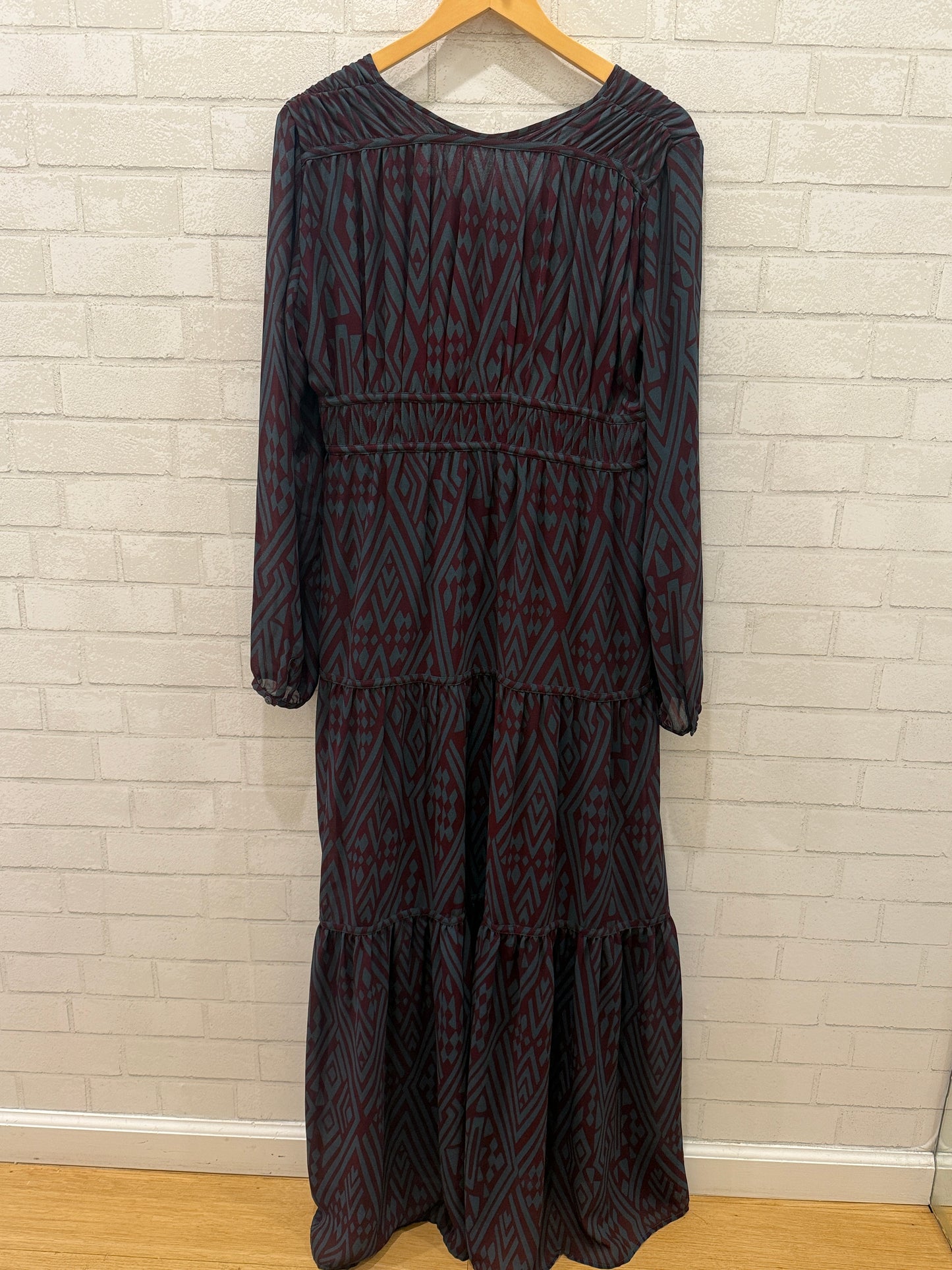 BA&SH Maxi Dress LS / XS-0