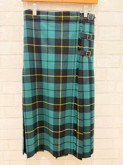 GUCCI NWT Tartan Midi Skirt / S-EU38