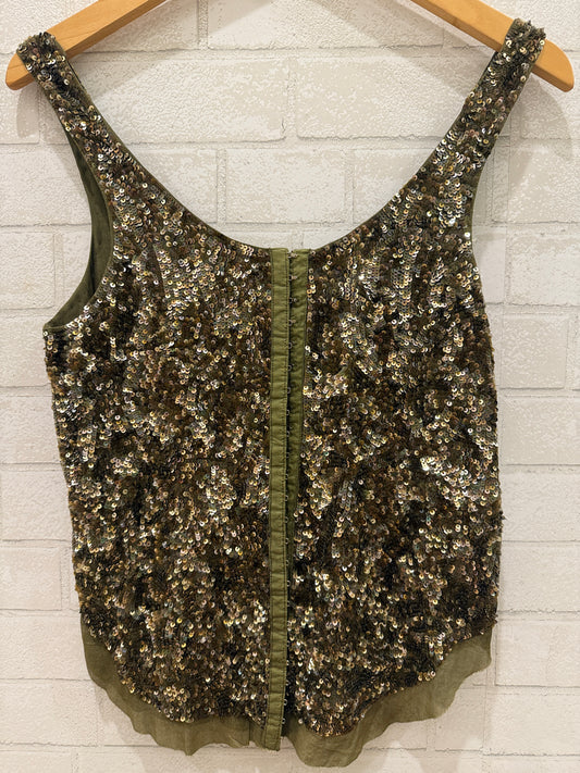 RENZO+KAI Sequin Tank Top/ US S-EU36