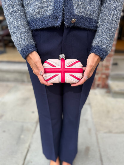 ALEXANDER MC QUEEN Leather Britannia Box&Clutch