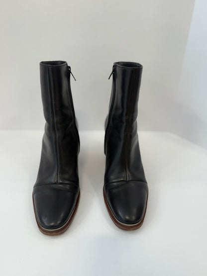 CÉLINE Calf Ankle High Heels Boots/ US6- EU36