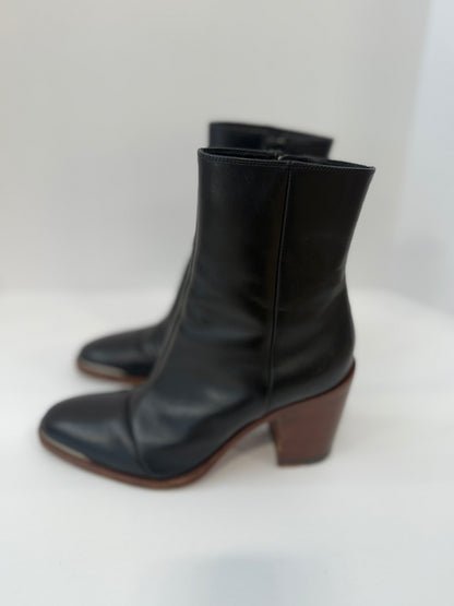 CÉLINE Calf Ankle High Heels Boots/ US6- EU36