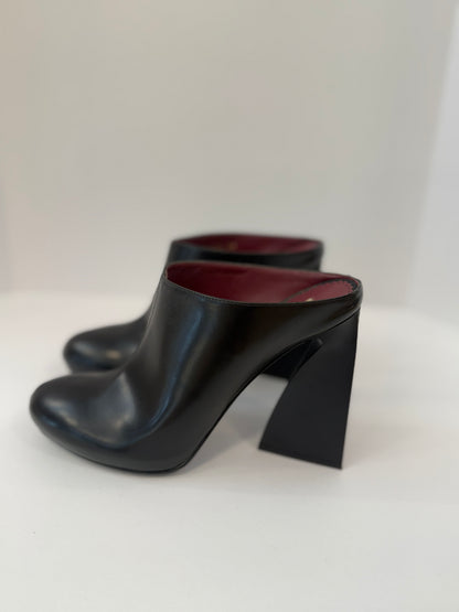 STELLA MCCARTNEY Block-Heel Mules / US8.5-EU39