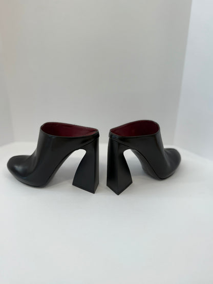STELLA MCCARTNEY Block-Heel Mules / US8.5-EU39
