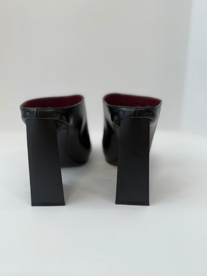 STELLA MCCARTNEY Block-Heel Mules / US8.5-EU39
