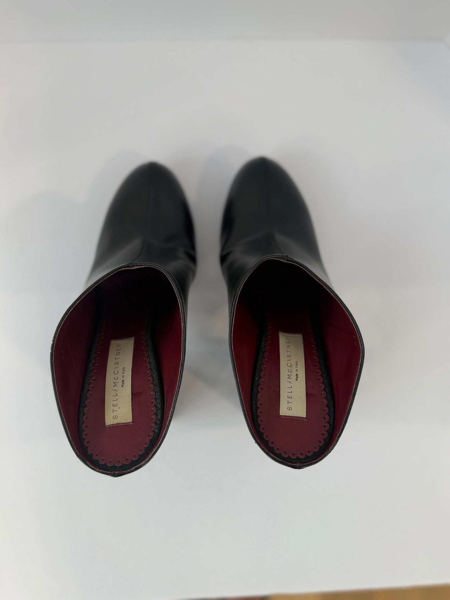 STELLA MCCARTNEY Block-Heel Mules / US8.5-EU39