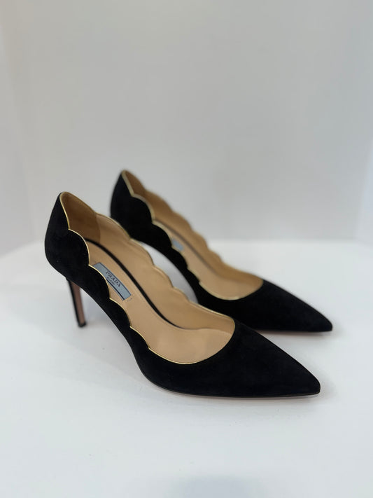 PRADA Pointed Suede HHeels Pumps/ EU39.5-US9