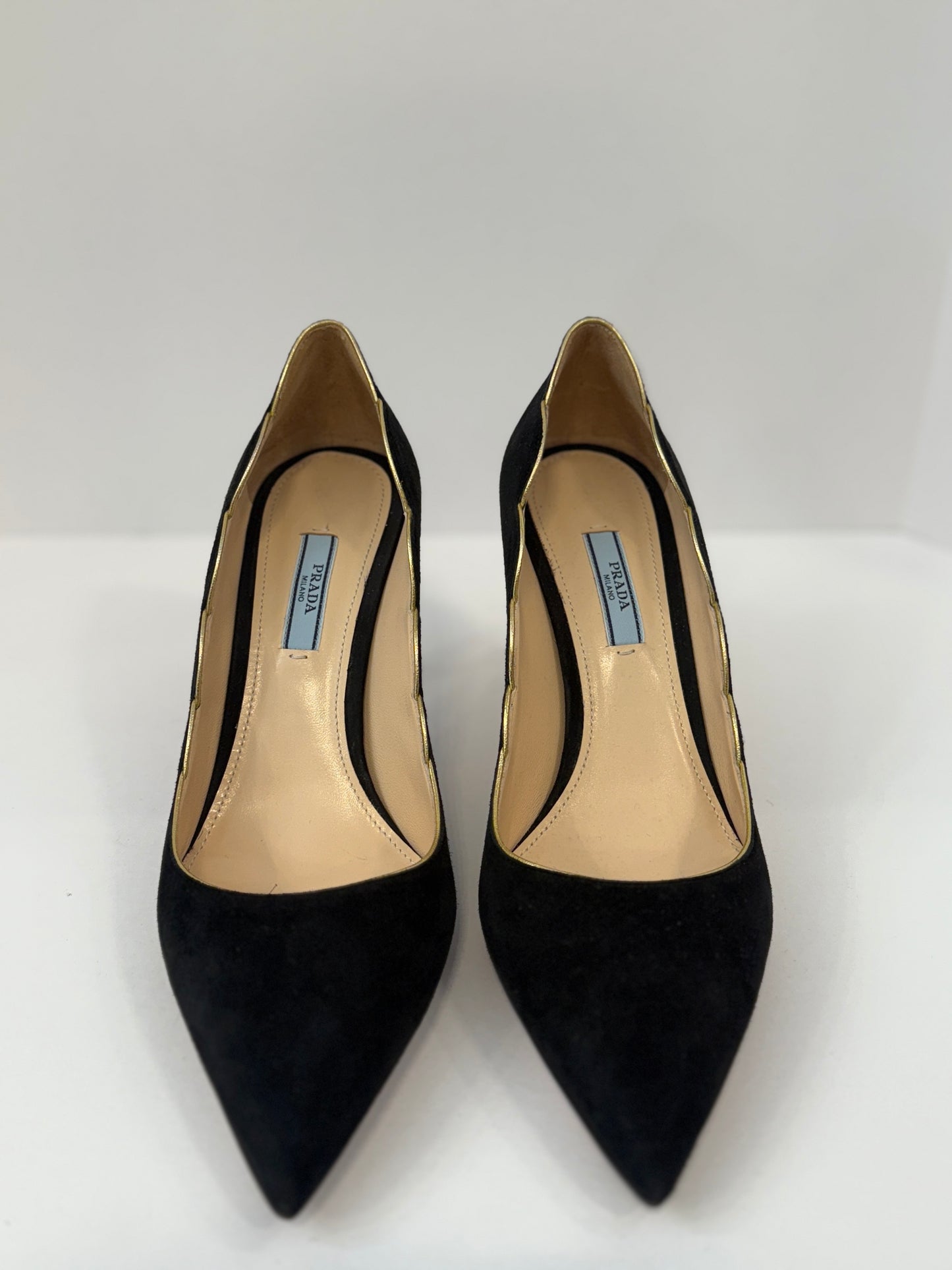 PRADA Pointed Suede HHeels Pumps/ EU39.5-US9