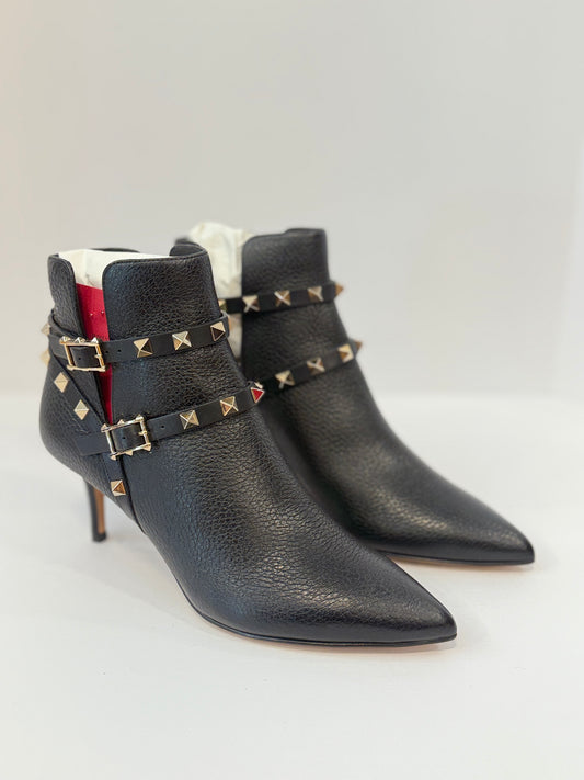 VALENTINO NWT Leather Rockstud Low Boots/ EU36-US6