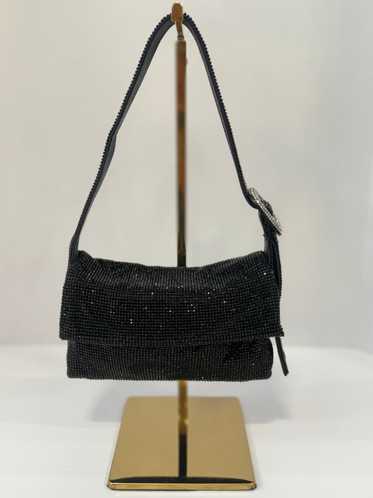 BENEDETTA BRUZZICHES NWT Vitty Crystal  Embellished Bag/ OS