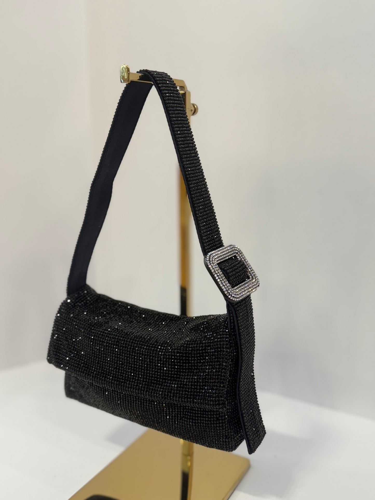 BENEDETTA BRUZZICHES NWT Vitty Crystal  Embellished Bag/ OS