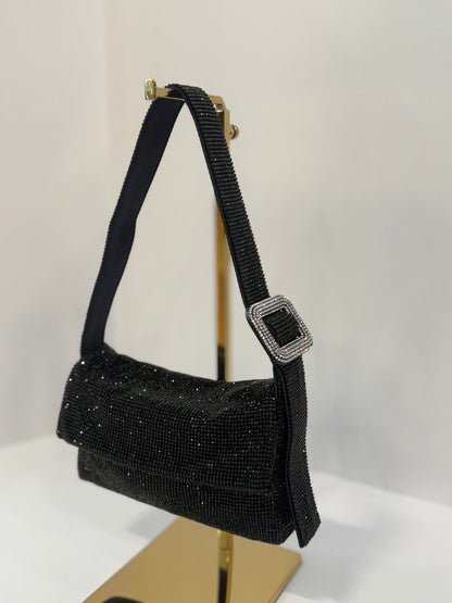 BENEDETTA BRUZZICHES NWT Vitty Crystal  Embellished Bag/ OS