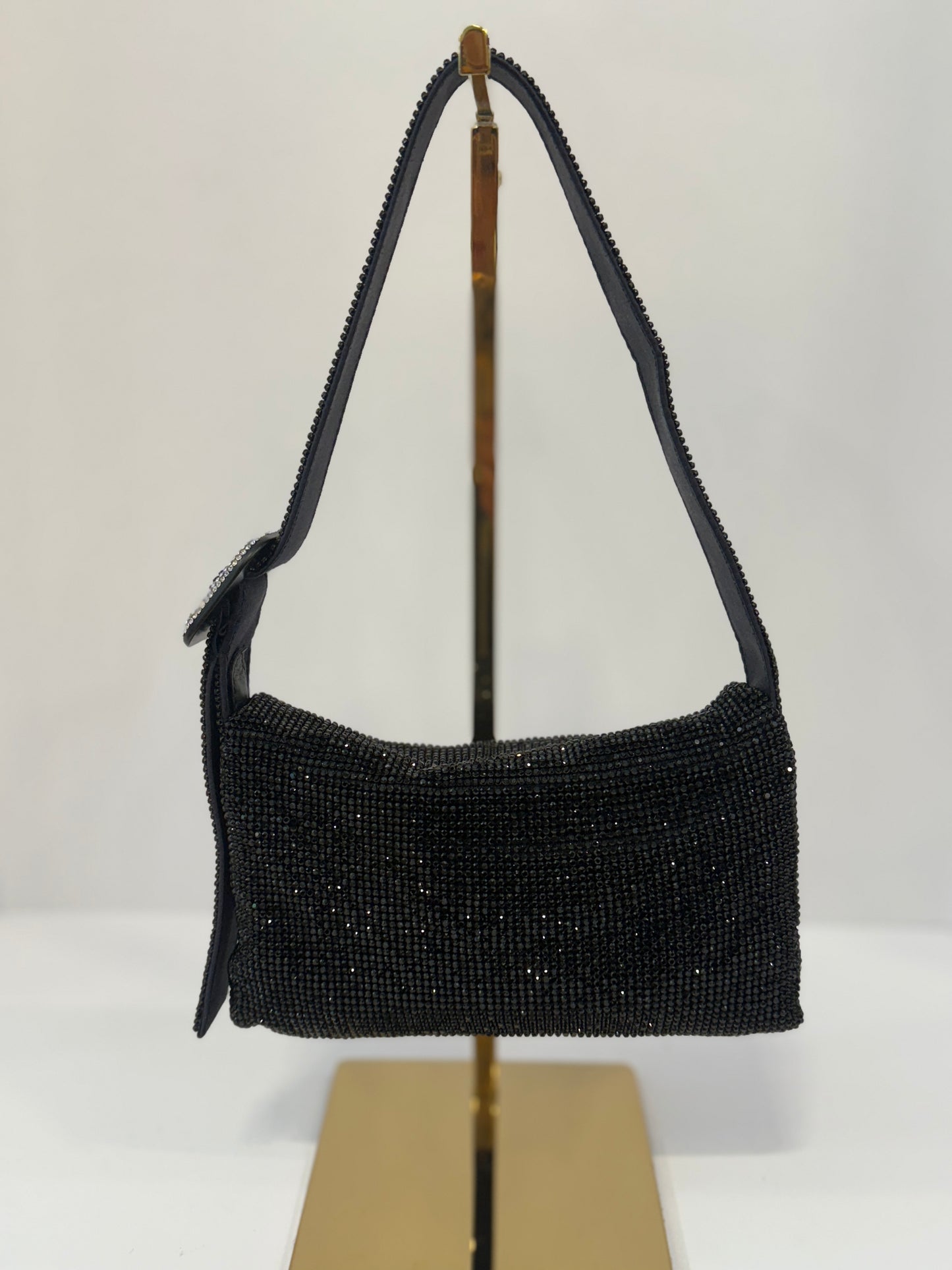 BENEDETTA BRUZZICHES NWT Vitty Crystal  Embellished Bag/ OS