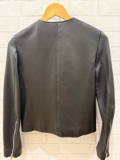 CELINE Leather zipped Jacket / S-EU36