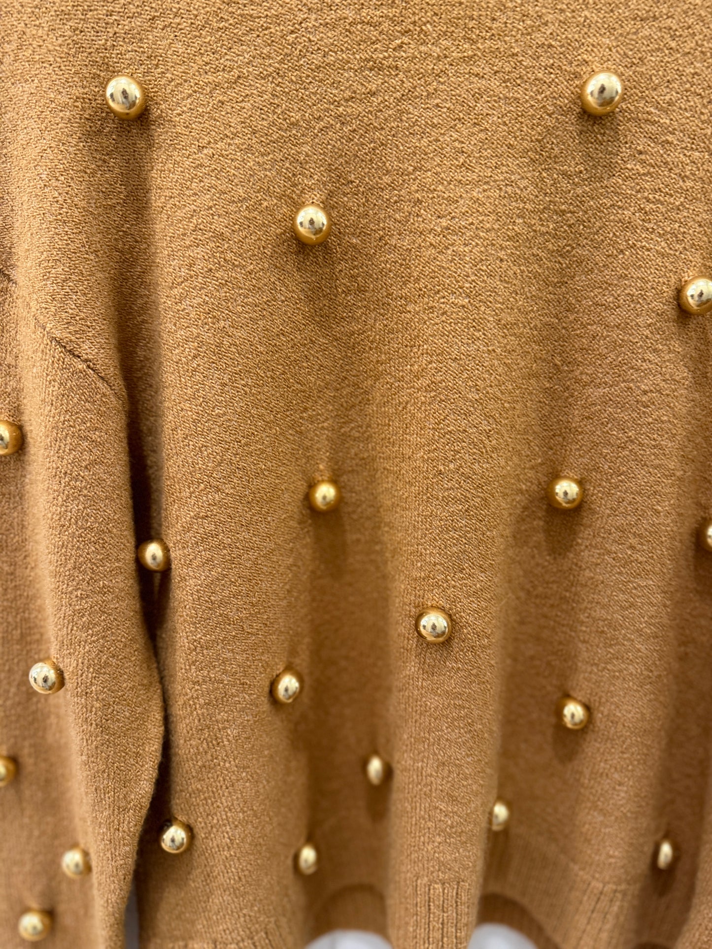 ALICE+OLIVIA NWT Sweater With Gold Balls / XS-EU34