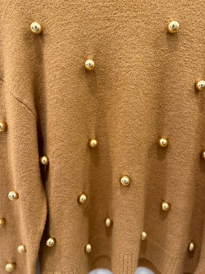 ALICE+OLIVIA NWT Sweater With Gold Balls / XS-EU34