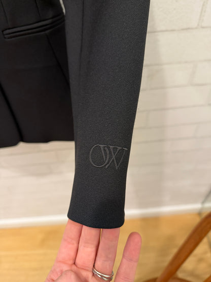 OFF-WHITE Black Blazer / S-EU38