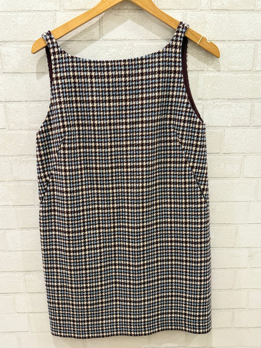 REBECCA TAYLOR NWT Tweed Tank Midi Dress/ US:4-EU:XS