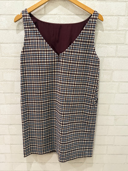 REBECCA TAYLOR NWT Tweed Tank Midi Dress/ US:4-EU:XS