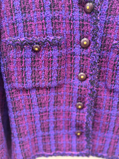 CHANEL Vintage Tweed Suit / M-EU42