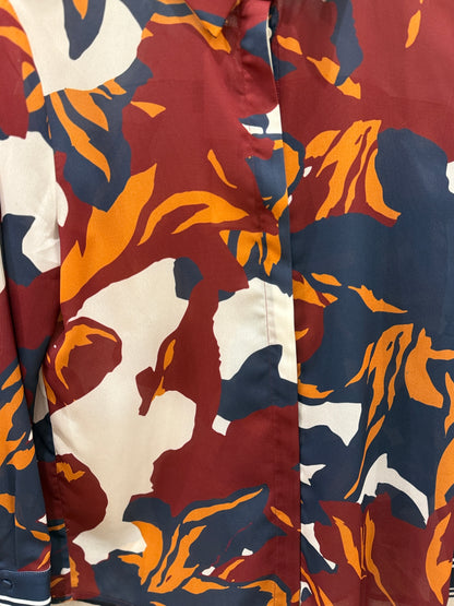 C/MEO COLLECTIVE NWT Button Up Printed Shirt/US M-EU 40