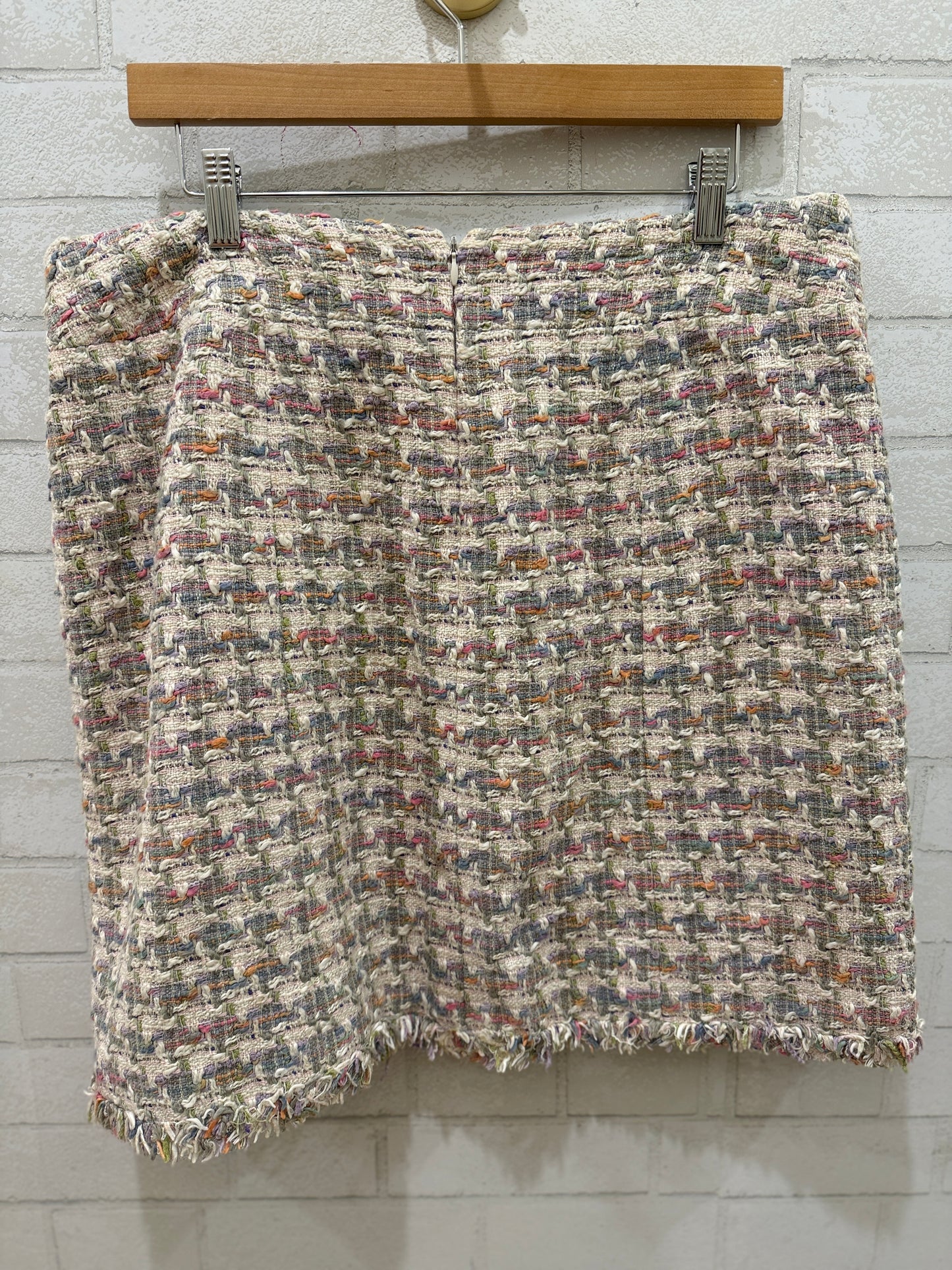 CHANEL Tweed Skirt / XL-EU48