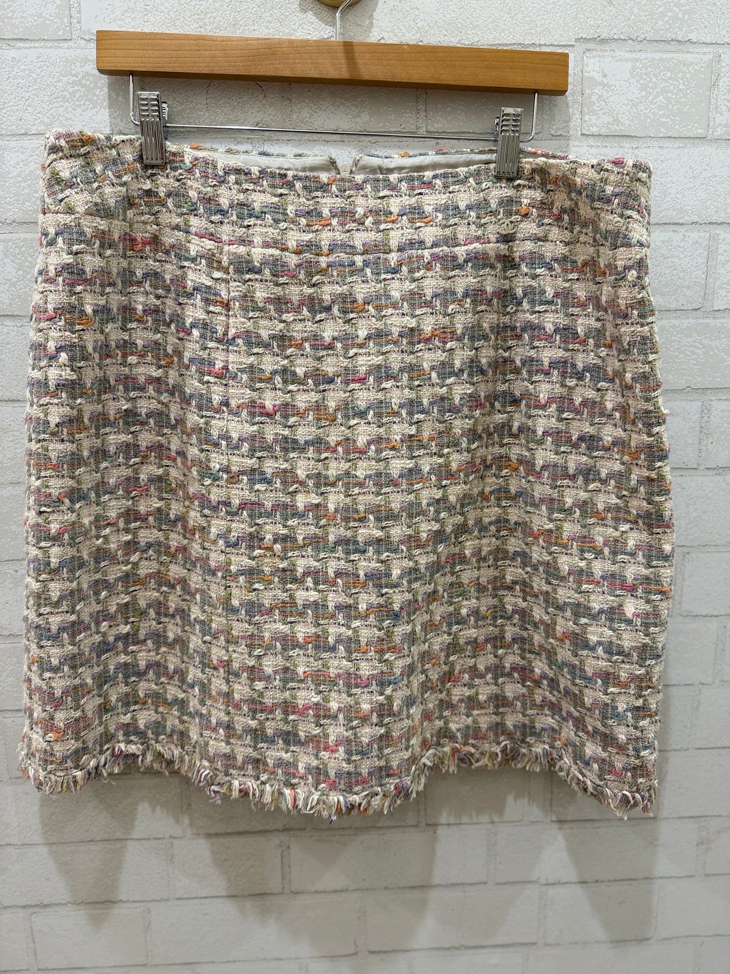 CHANEL Tweed Skirt / XL-EU48