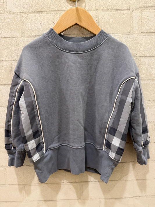 BURBERRY Ls Printed Sweater/ 4Y