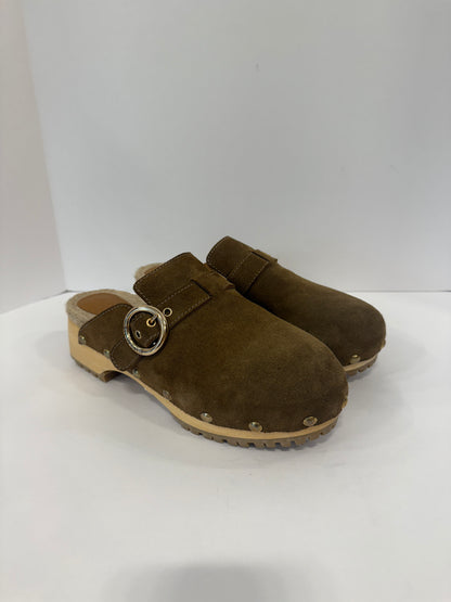 SEE BY CHLOE Suede Clogs / 8-EU38