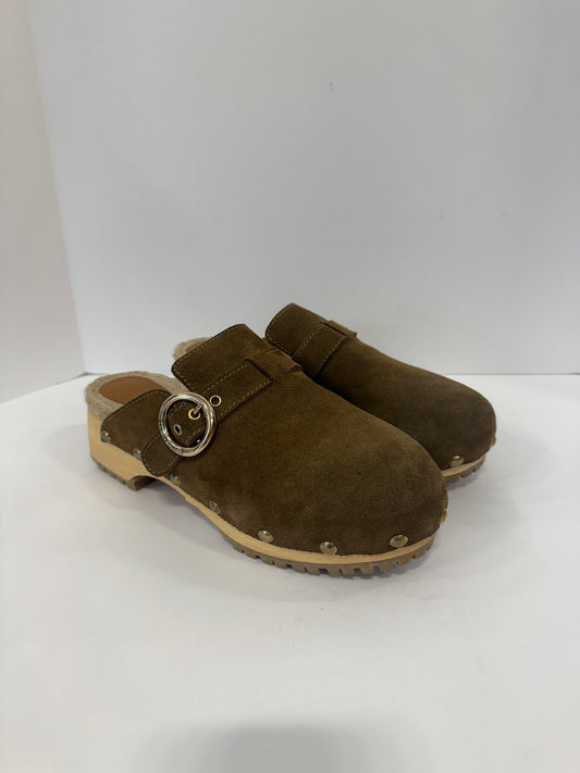 SEE BY CHLOE Suede Clogs / 8-EU38