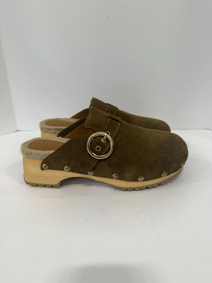 SEE BY CHLOE Suede Clogs / 8-EU38