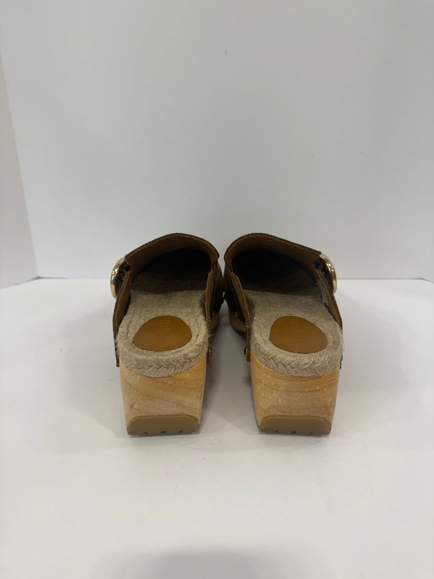 SEE BY CHLOE Suede Clogs / 8-EU38