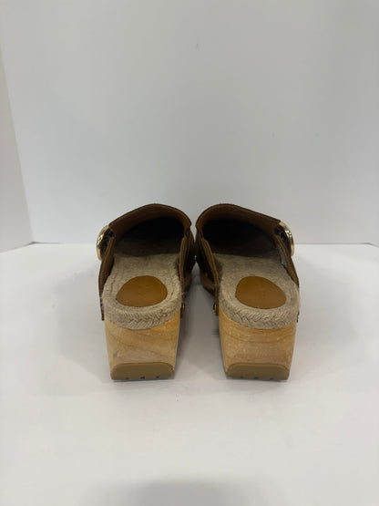 SEE BY CHLOE Suede Clogs / 8-EU38