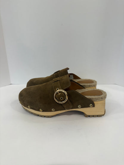 SEE BY CHLOE Suede Clogs / 8-EU38