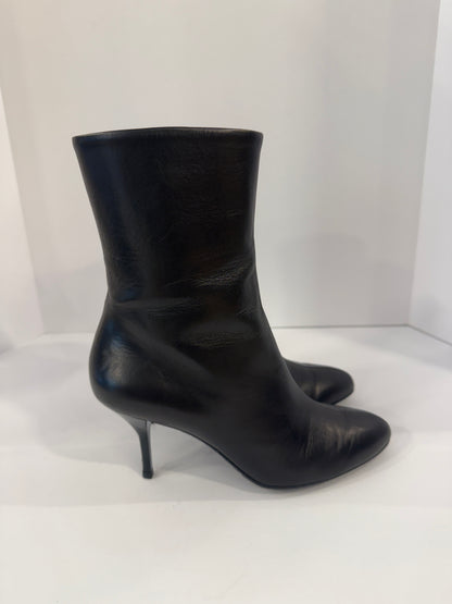GUCCI Leather High Heels Ankle Boots/ EU36-US6