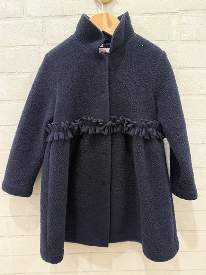 IL GUFO Long Velvet Clip  Coat/ 4Y