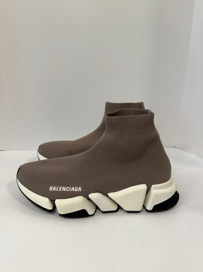 BALENCIAGA Speed knit High Top Sneakers / US9-EU39
