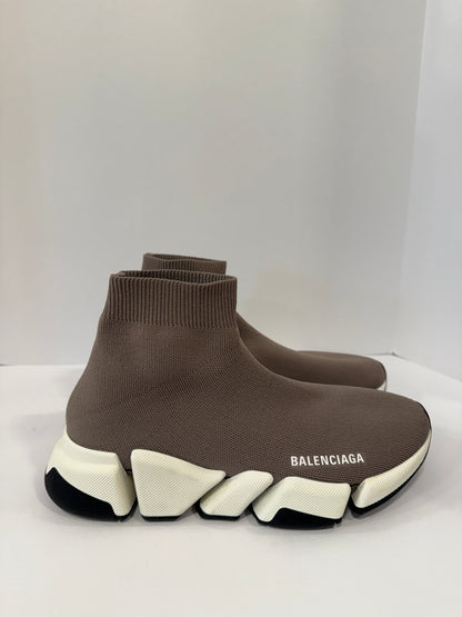 BALENCIAGA Speed knit High Top Sneakers / US9-EU39