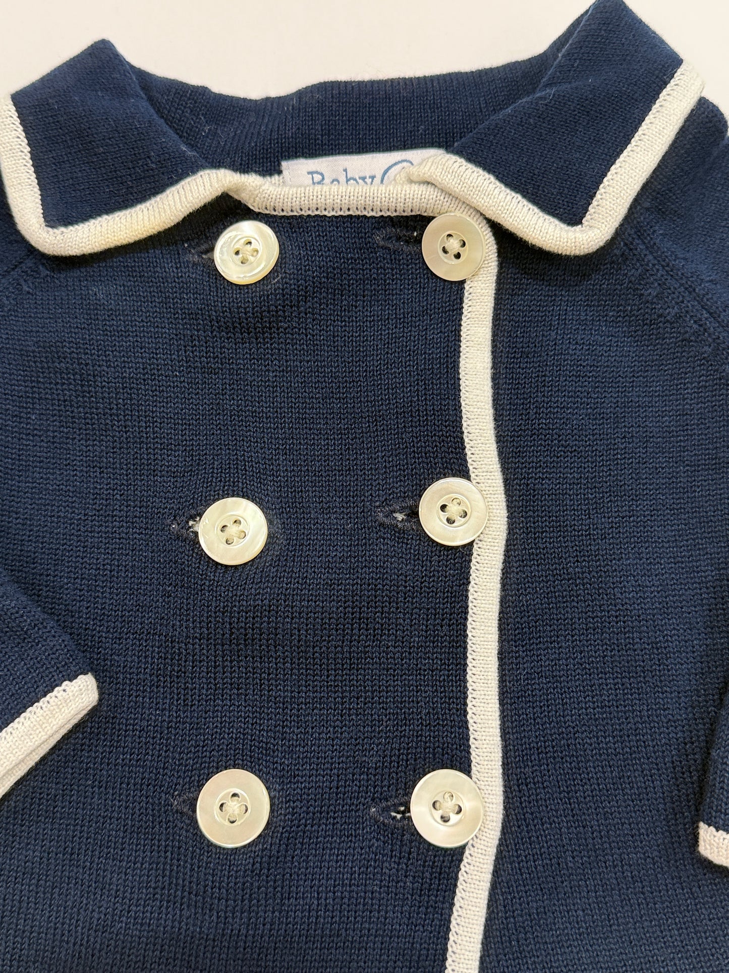 BABY CG Button Up Cardigan/ 3-6M