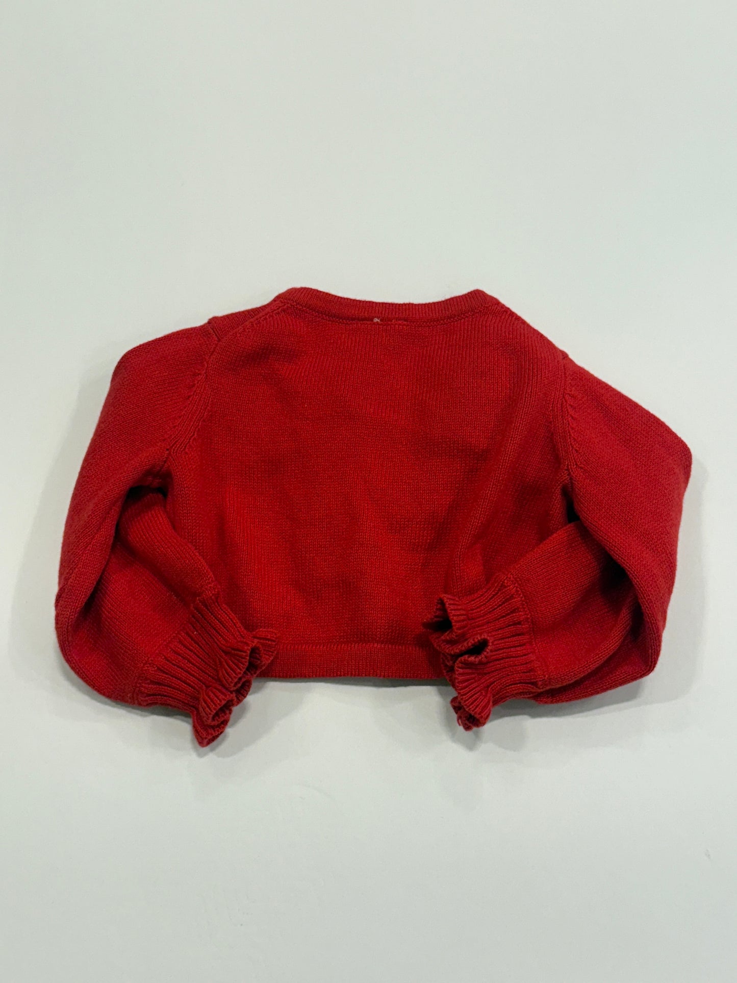 JANIE AND JACK Cropped Cardigan LS / 6-12M