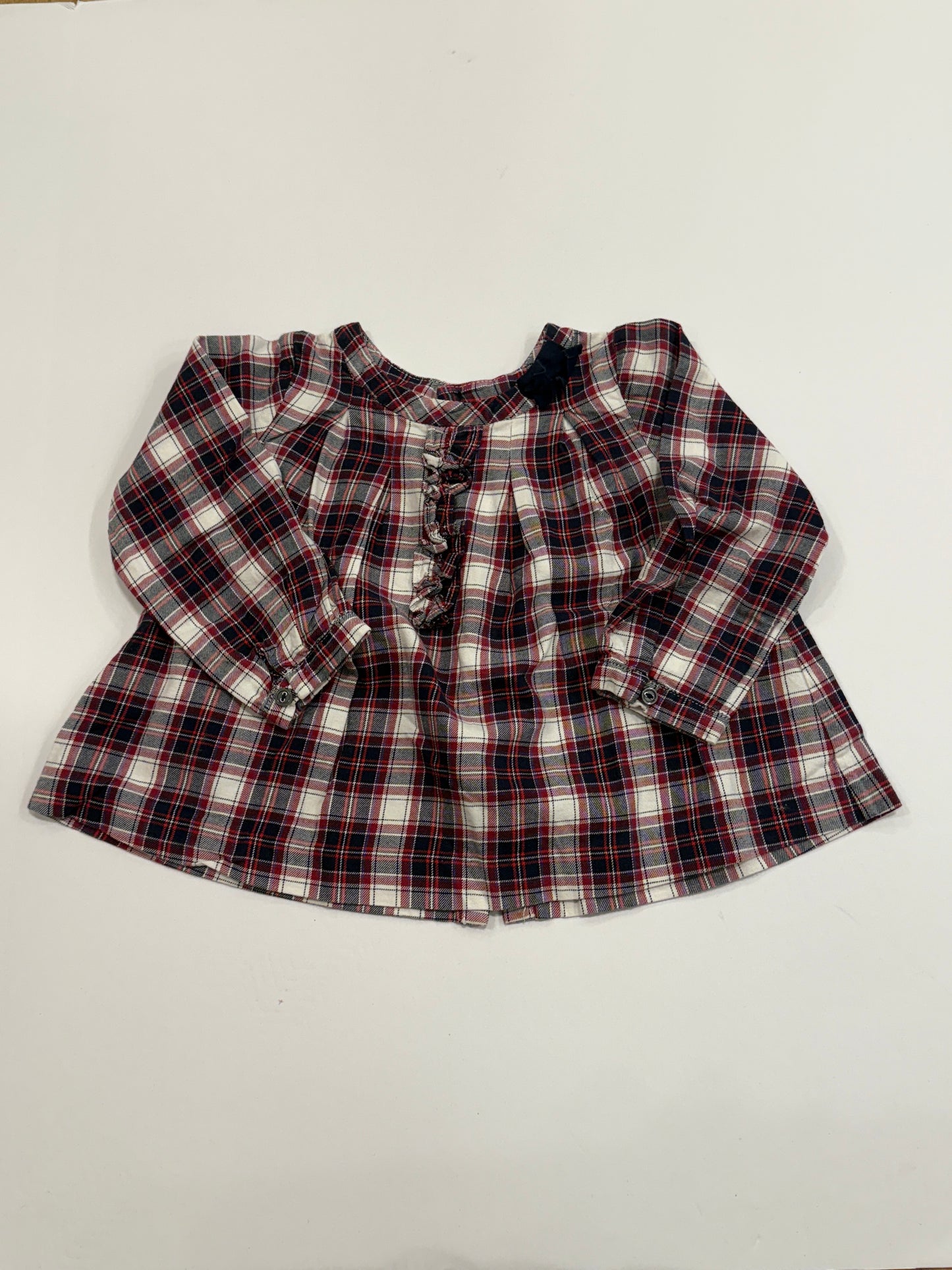 JACADI Blouse LS / 12M