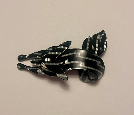 LEA STEIN Bakelite Fox Brooch