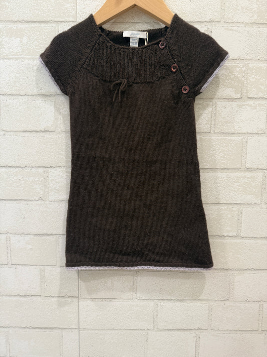 JACADI knitted ss dress / 18m