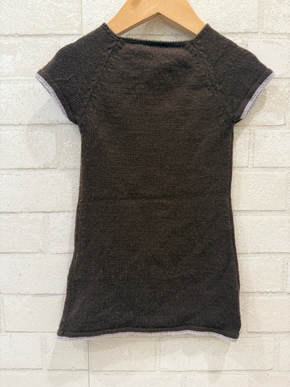 JACADI knitted ss dress / 18m