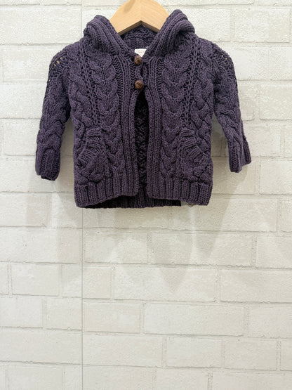 EGG Hoodie Cardigan NEW / 6-12m