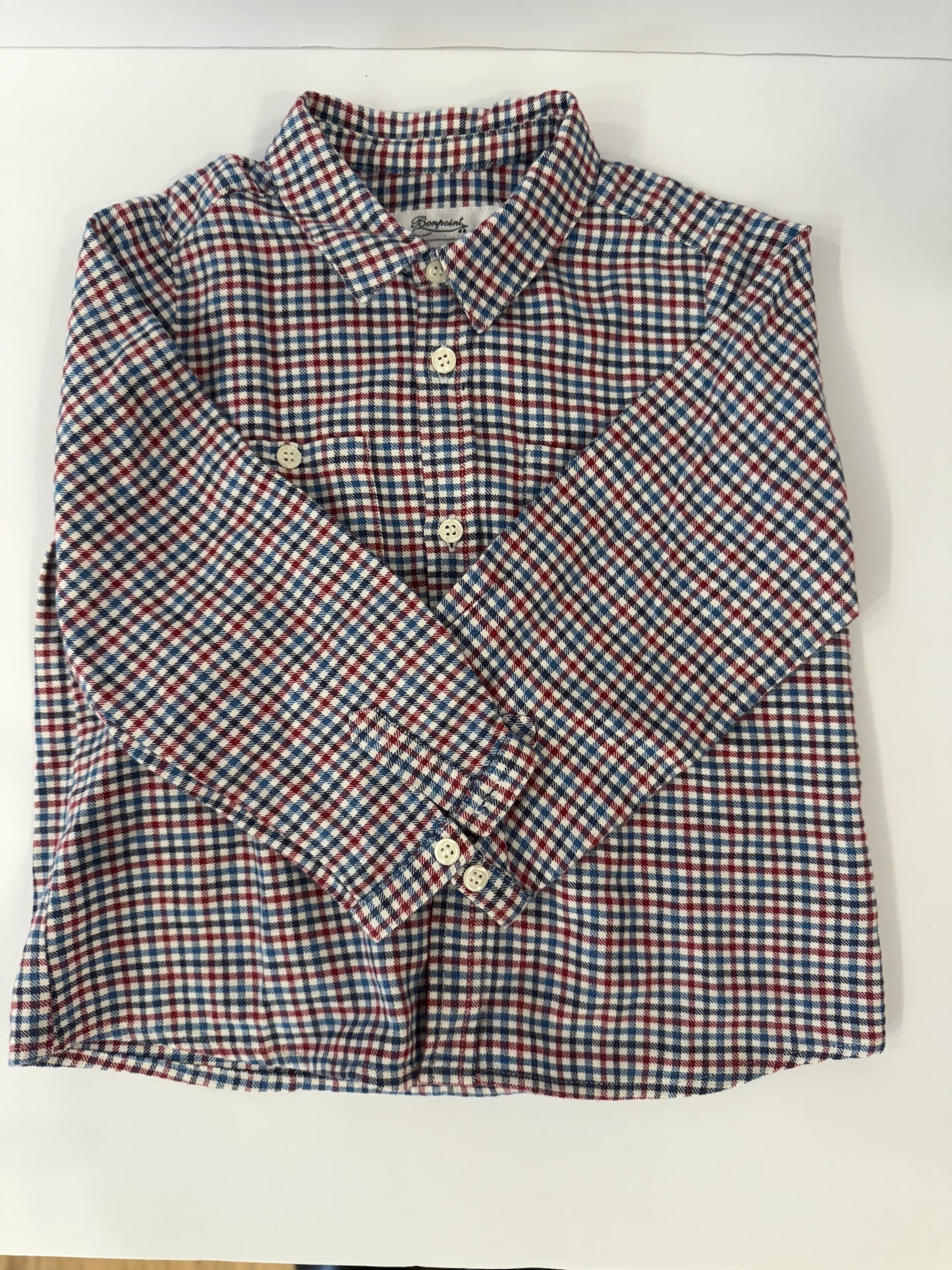 BONPOINT Dress Shirt With Stripes/ 2Y